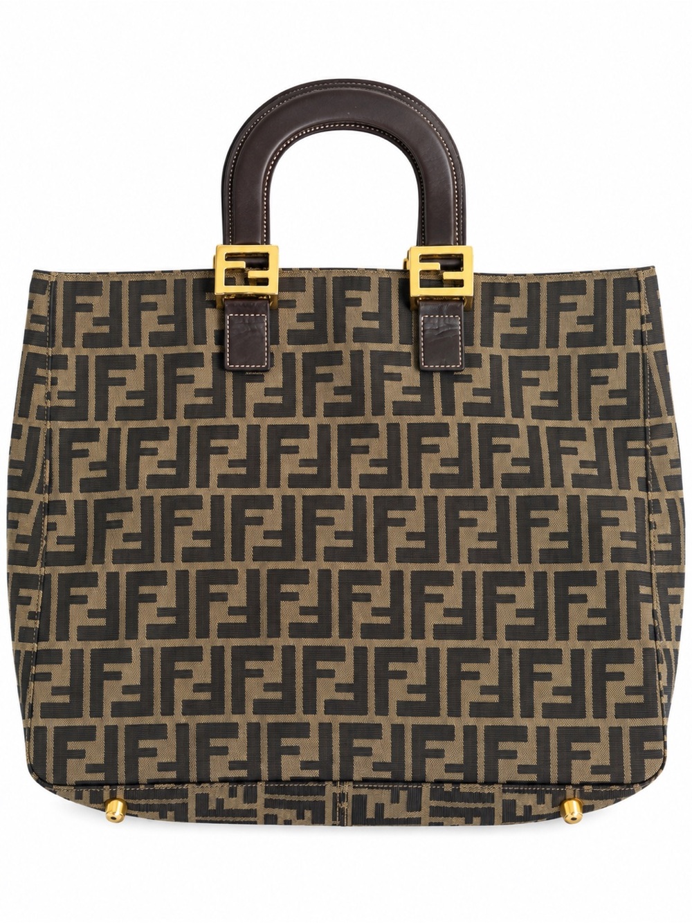 Vintage Fendi Zucca tote large